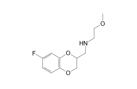 N-[(7-fluoro-2,3-dihydro-1,4-benzodioxin-2-yl)methyl]-2-methoxyethanamine