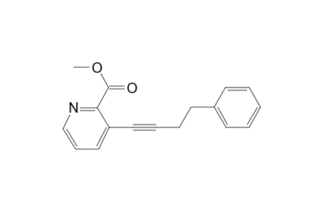 Methyl 3-(4-Phenylbut-1-yn-yl)picolinate