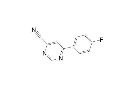4-PARA-FLUOROPHENYL-6-CYANOPYRIMIDINE
