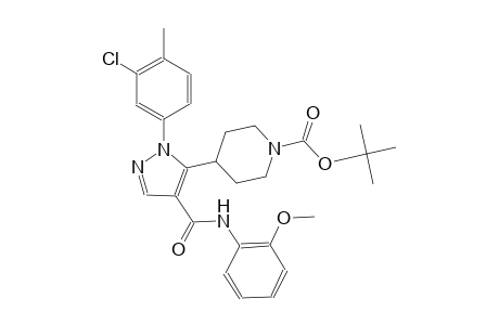 1-piperidinecarboxylic acid, 4-[1-(3-chloro-4-methylphenyl)-4-[[(2-methoxyphenyl)amino]carbonyl]-1H-pyrazol-5-yl]-, 1,1-dimethylethyl ester