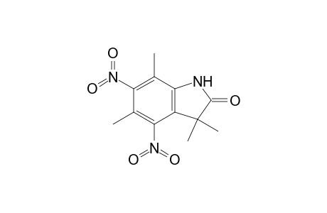 2H-Indol-2-one, 1,3-dihydro-3,3,5,7-tetramethyl-4,6-dinitro-