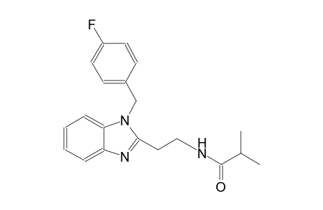 propanamide, N-[2-[1-[(4-fluorophenyl)methyl]-1H-benzimidazol-2-yl]ethyl]-2-methyl-