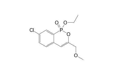 7-CHLORO-1-ETHOXY-3-METHOXYMETHYL-BENZO-[C]-[1,2]-OXAPHOSPHININE-1-OXIDE