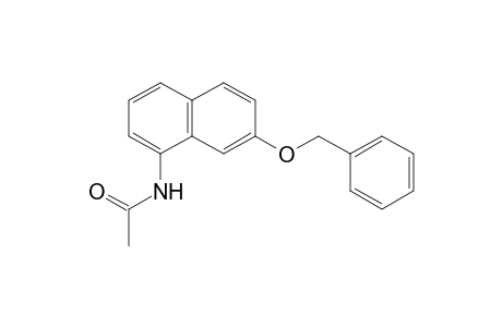 Acetamide, N-[7-(phenylmethoxy)-1-naphthalenyl]-
