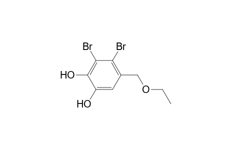1,2-Benzenediol, 3,4-dibromo-5-(ethoxymethyl)-