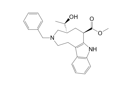 (5S,7R)-3-benzyl-5-[(1R)-1-hydroxyethyl]-2,4,5,6,7,8-hexahydro-1H-azonin[5,4-b]indole-7-carboxylic acid methyl ester