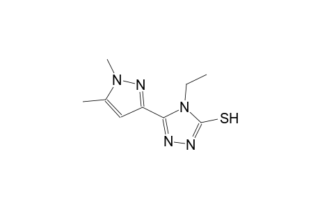 5-(1,5-dimethyl-1H-pyrazol-3-yl)-4-ethyl-4H-1,2,4-triazole-3-thiol