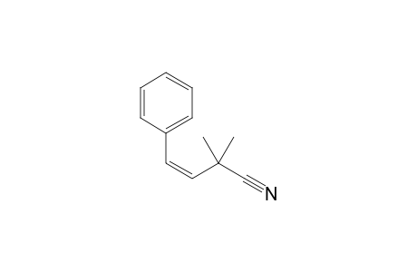 (Z)-3-Cyano-3-methyl-1-phenylbut-1-ene