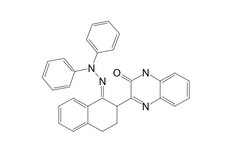 3-(1-DIPHENYLHYDRAZONO-1,2,3,4-TETRAHYDRONAPHTHALIN-2-YL)-QUINOXALIN-2(1H)-ONE