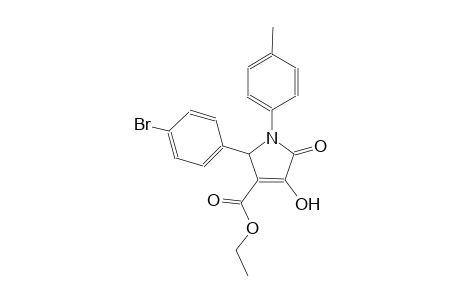 ethyl 2-(4-bromophenyl)-4-hydroxy-1-(4-methylphenyl)-5-oxo-2,5-dihydro-1H-pyrrole-3-carboxylate