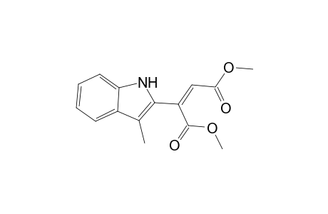 Dimethyl (2Z)-2-(3-methyl-1H-indol-2-yl)-2-butenedioate