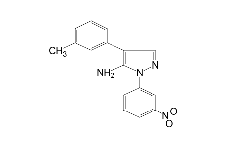 5-AMINO-1-(m-NITROPHENYL)-4-m-TOLYLPYRAZOLE