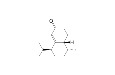 2(3H)-Naphthalenone, 4,4a,5,6,7,8-hexahydro-5-methyl-8-(1-methylethyl)-, [4aR-(4a.alpha.,5.alpha.,8.beta.)]-