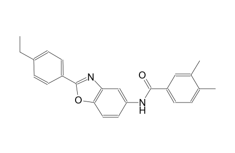 benzamide, N-[2-(4-ethylphenyl)-5-benzoxazolyl]-3,4-dimethyl-