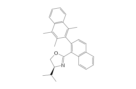 (4S)-4-ISOPROPYL-2-(1',3',4'-TRIMETHYL-2,2'-BINAPHTHALEN-1-YL)-4,5-DIHYDROOXAZOLE;MAJOR-(R)-DIASTEREOMER