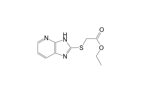 Acetic acid, 2-(3H- imidazo[4,5-b]pyridin-2-ylthio)-, ethyl ester