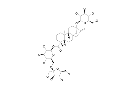 13-O-BETA-D-GLUCOPYRANOSYL-STEVIOL-BETA-D-FRUCTOFURANOSYL-(2->6)-BETA-D-GLUCOPYRANOSYLESTER