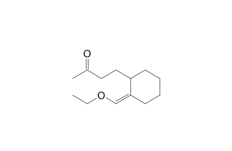 (Z)-1-Ethoxymethylidenyl-2-(3-oxobutyl)cyclohexane