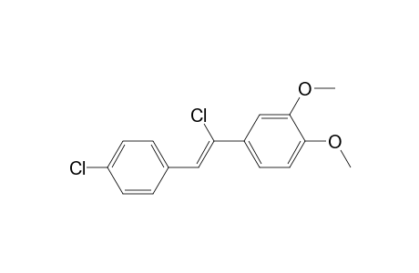 1-Chloro-2-(p-chlorophenyl)-1-(3,4-dimethoxyphenyl)ethene