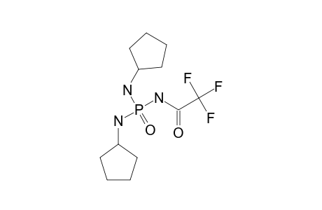 CF3C(O)NHP(O)[NH(C5H9)]2;N-2,2,2-TRIFLUOROACETYL-N',N''-BIS-(CYCLOPENTYL)-PHOSPHORIC-TRIAMIDE