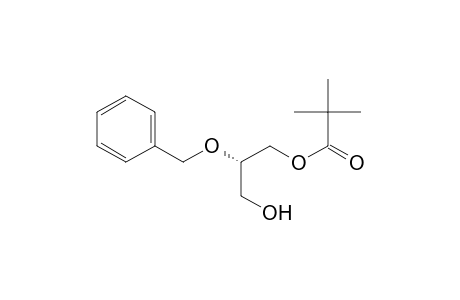 Propanoic acid, 2,2-dimethyl-, 3-hydroxy-2-(phenylmethoxy)propyl ester, (S)-