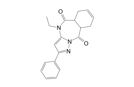 5,10-DIHYDRO-4-ETHYL-2-PHENYLPYRAZOLO-[1,5-A]-[1,3]-7-CYClOHEXENDIAZEPIN-5,10-DIONE