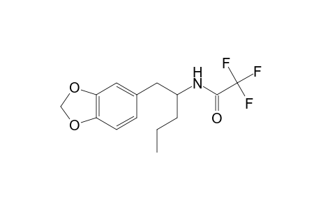 N-(1-(benzo[d][1,3]dioxol-5-yl)pentan-2-yl)-2,2,2-trifluoroacetamide