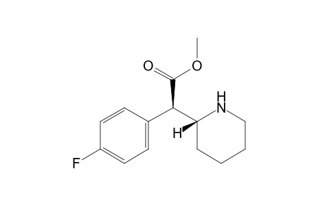 (+/-)-threo-4-Fluoromethylphenidate