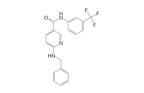 6-(benzylamino)-N-[3-(trifluoromethyl)phenyl]nicotinamide