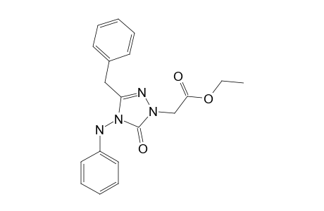 3-BENZYL-5-OXO-4-PHENYLAMINO-4,5-DIHYDRO-[1,2,4]-TRIAZOL-1-YL-ACETIC-ACID-ETHYLESTER