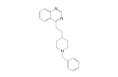 4-[2-(1-benzyl-4-piperidyl)ethyl]quinazoline