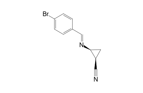 cis-2-{[(4-Bromophenyl)methylene]amino}cyclopropanecarbonitrile
