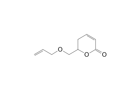 6-(Allyloxymethyl)-5,6-dihydro-2H-pyran-2-one