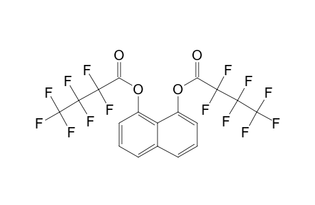 1,8-Dihydroxynaphthalene, bis(heptafluorobutyrate)