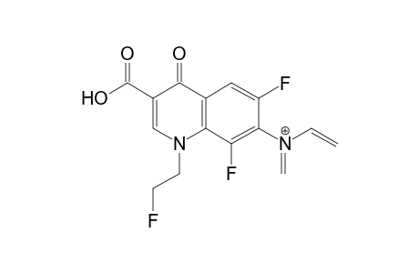 Fleroxacin-M (N-oxide) MS3_2