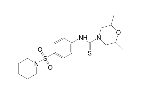 2,6-dimethyl-4'-(piperidinosulfonyl)thio-4-morpholinecarboxanilide