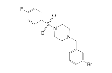 piperazine, 1-[(3-bromophenyl)methyl]-4-[(4-fluorophenyl)sulfonyl]-