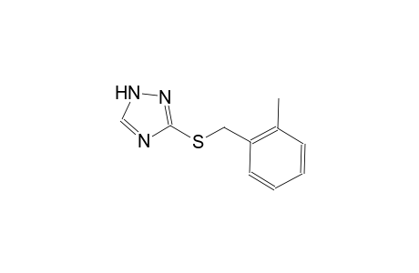 1H-1,2,4-triazole, 3-[[(2-methylphenyl)methyl]thio]-
