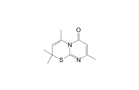 2,2,4,8-tetramethylpyrimido[2,3-b][1,3]thiazin-6-one