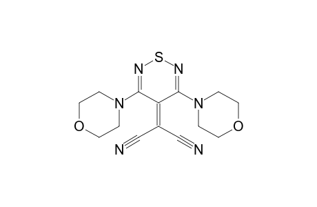 (3,5-Dimorpholino-4H-1,2,6-thiadiazin-4-ylidene)propanedinitrile