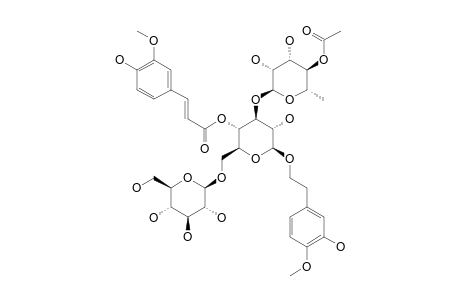 UNRANOSIDE-C;R-4-O-ACETYL-GLUCOPYRANOSYL-(1->6)-MARTYNOSIDE