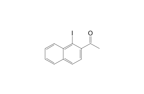 1-(1-iodanylnaphthalen-2-yl)ethanone