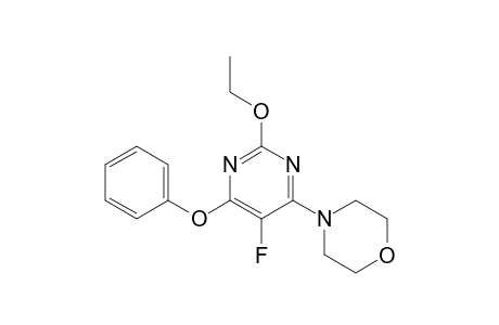 4-(2-Ethoxy-5-fluoro-6-phenoxypyrimidin-4-yl)morpholine