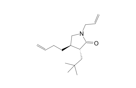 (3R,4R)-4-(3-Butenyl)-3-(2,2-dimethylpropyl)-1-(2-propenyl)-2-pyrrolidinone