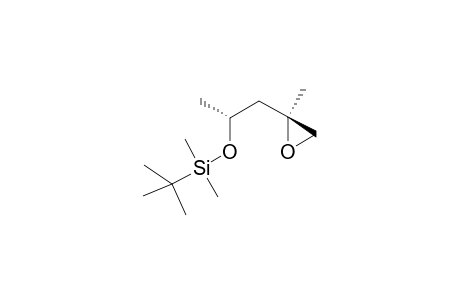 {(t-Butyldimethyl-[1'-(2"-methyloxiran-2"-yl)prop-2'-yl]oxy}-silane