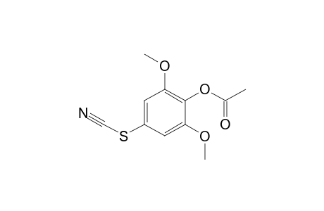 2,6-Dimethoxy-4-thiocyanophenyl Acetate