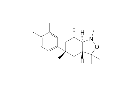 rac-(3aR,5R,7S,7aR)-1,3,3,5,7-pentamethyl-5-(2,4,5-trimethylphenyl)octahydrobenzo[c]Isoxazole
