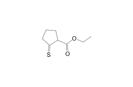 Cyclopentanecarboxylic acid, 2-thioxo-, ethyl ester