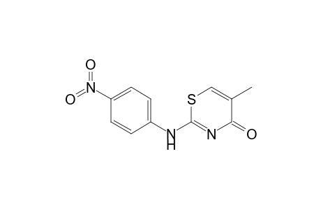2-[(4'-Nitrophenyl)amino]-5-methyl-4H-1,3-thiazin-4-one