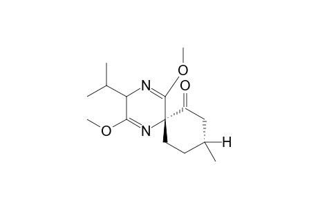 (4' R)-2,5-Dihydro-3,6-dimethoxy-2-isopropylpyrazine-5-spiro[4'-methylcyclohexan-2'-one]